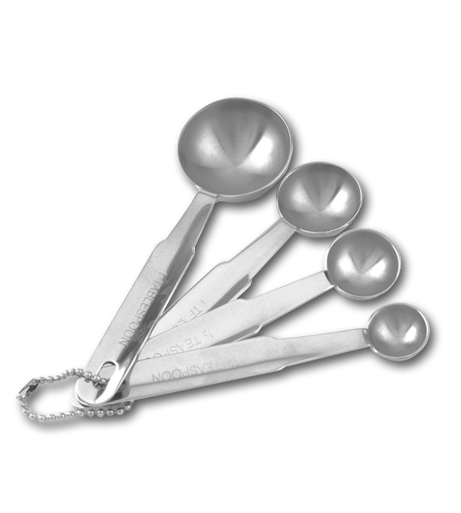 Heavy Duty Stainless Steel Measuring Spoon Set